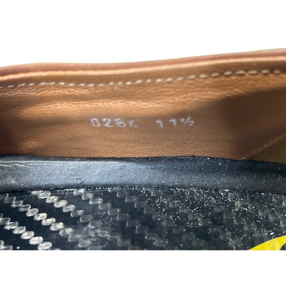 Toschi Mach Loafers Brown Nubuck Leather Driver Shoe CarbonLite Mens 11.5 - Picture 9 of 12